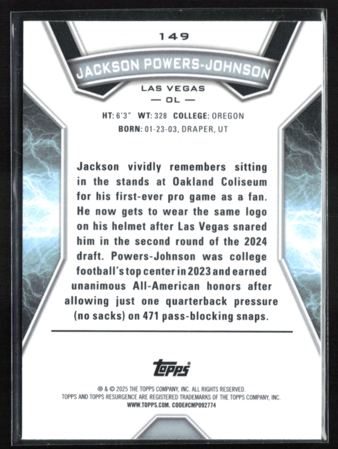 Jackson Powers-Johnson RC