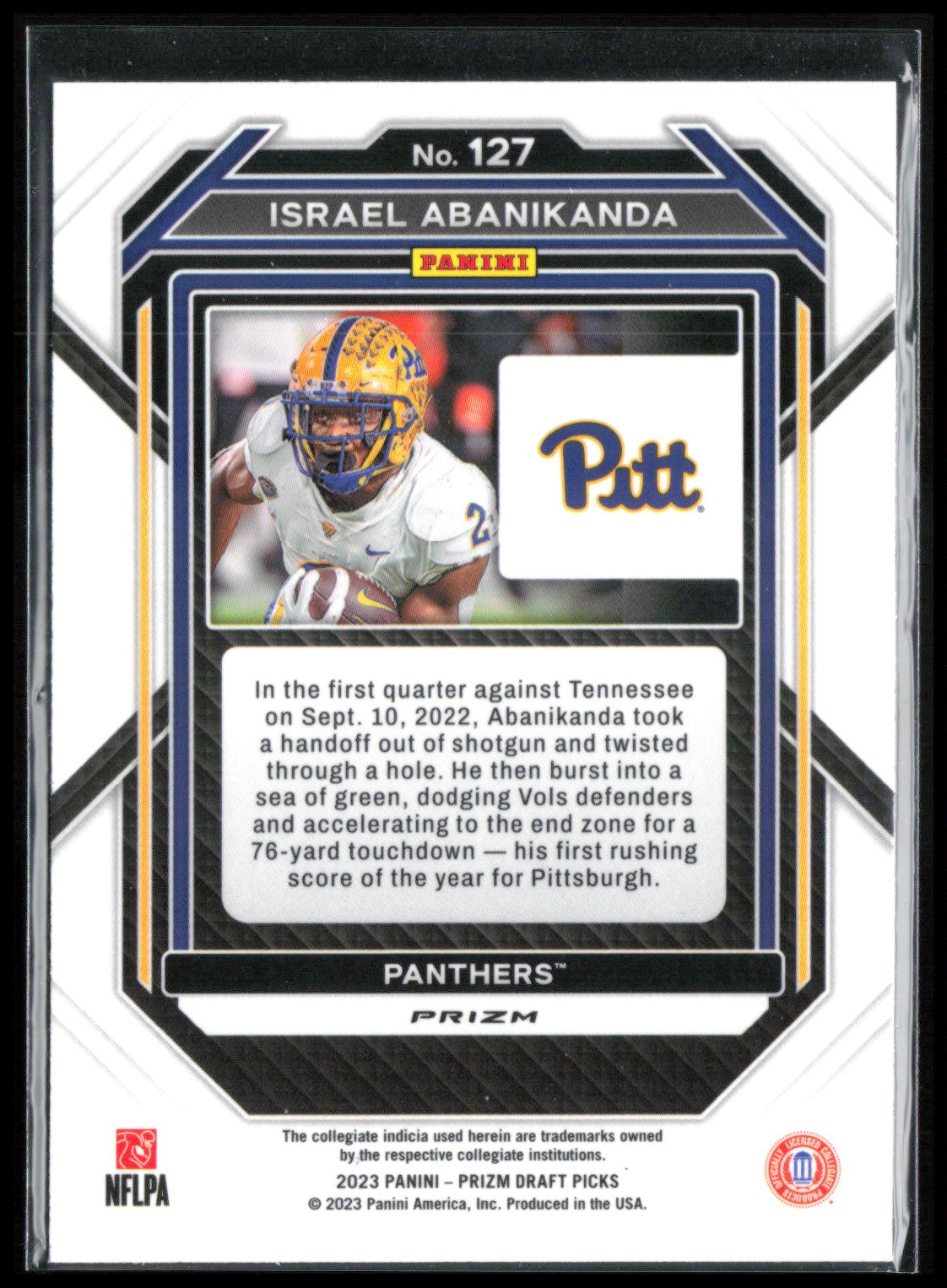 Israel Abanikanda RC Yellow Ice