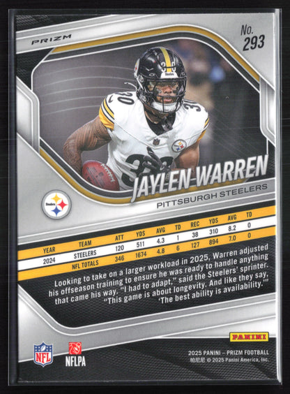 Jaylen Warren White Disco