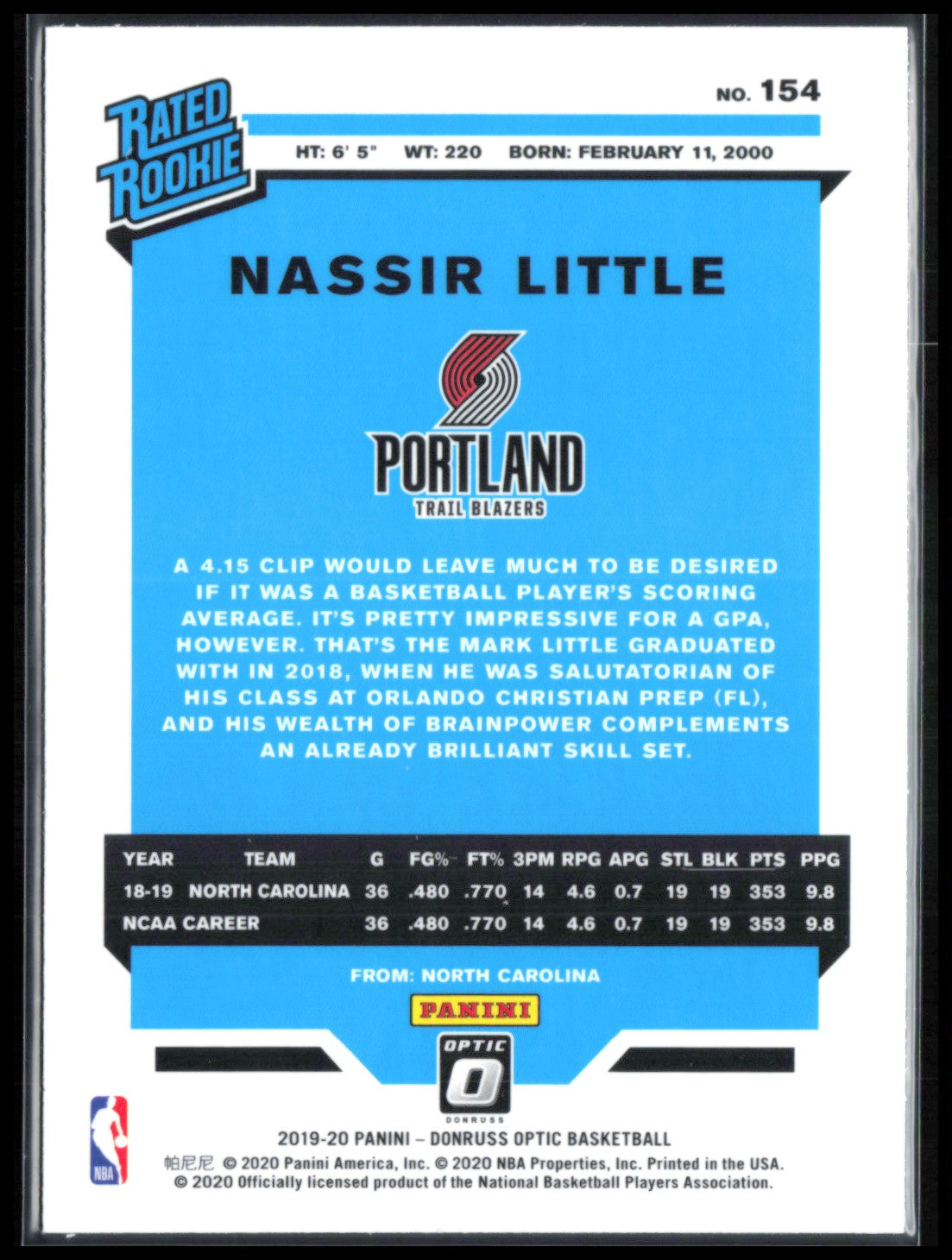 Nassir Little RC