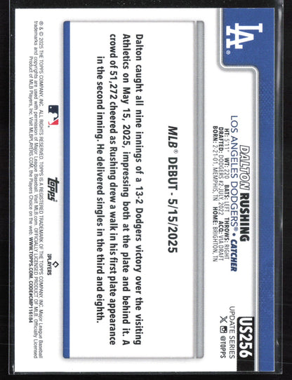 Dalton Rushing RC Debut