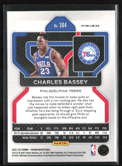 Charles Bassey RC Silver Prizm