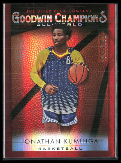 Jonathan Kuminga /299 2021 UD Goodwin Champions