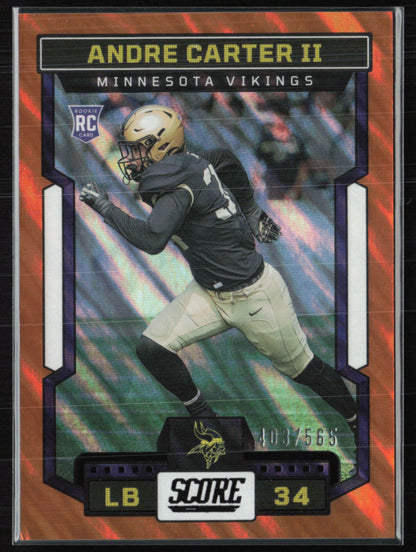 Andre Carter II RC Orange /565