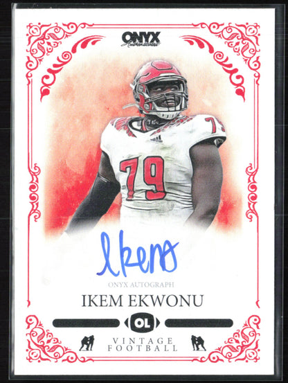 Ikem Ekwonu Auto Onyx Authenticated