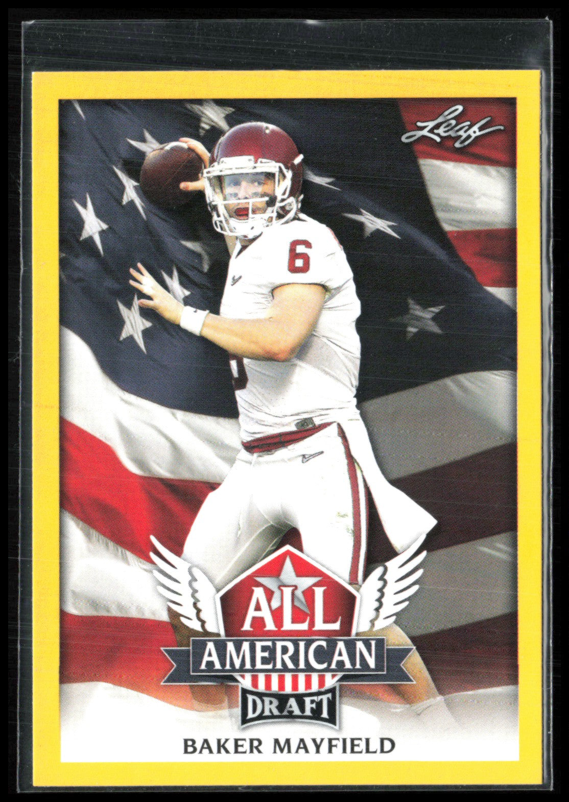 Baker Mayfield Yellow Parallel