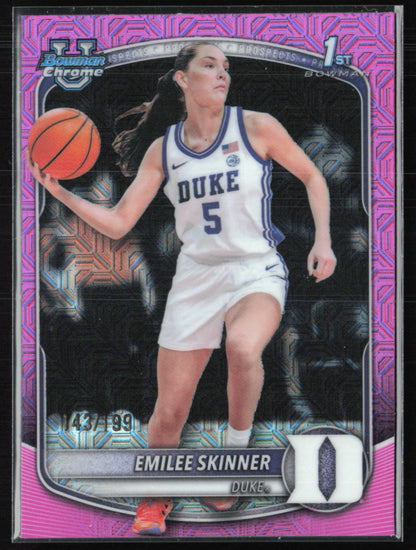 Emilee Skinner 1st Bowman Pink Mojo /199