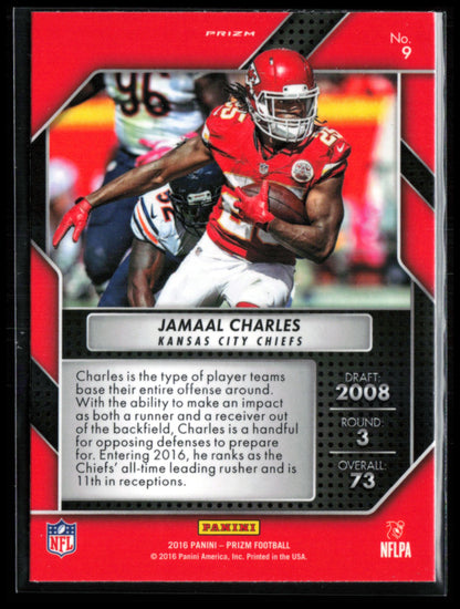 Jamaal Charles Silver Draft Gems