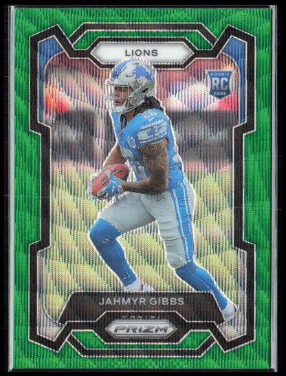 Jahmyr Gibbs RC Green Wave 2023 Prizm