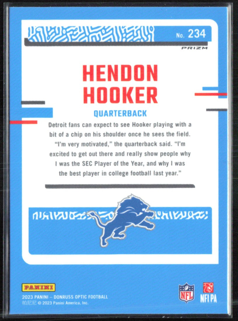 Hendon Hooker RC Holo Optic