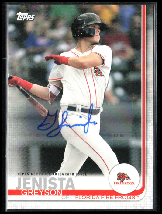 Greyson Jenista Auto Pro Debut