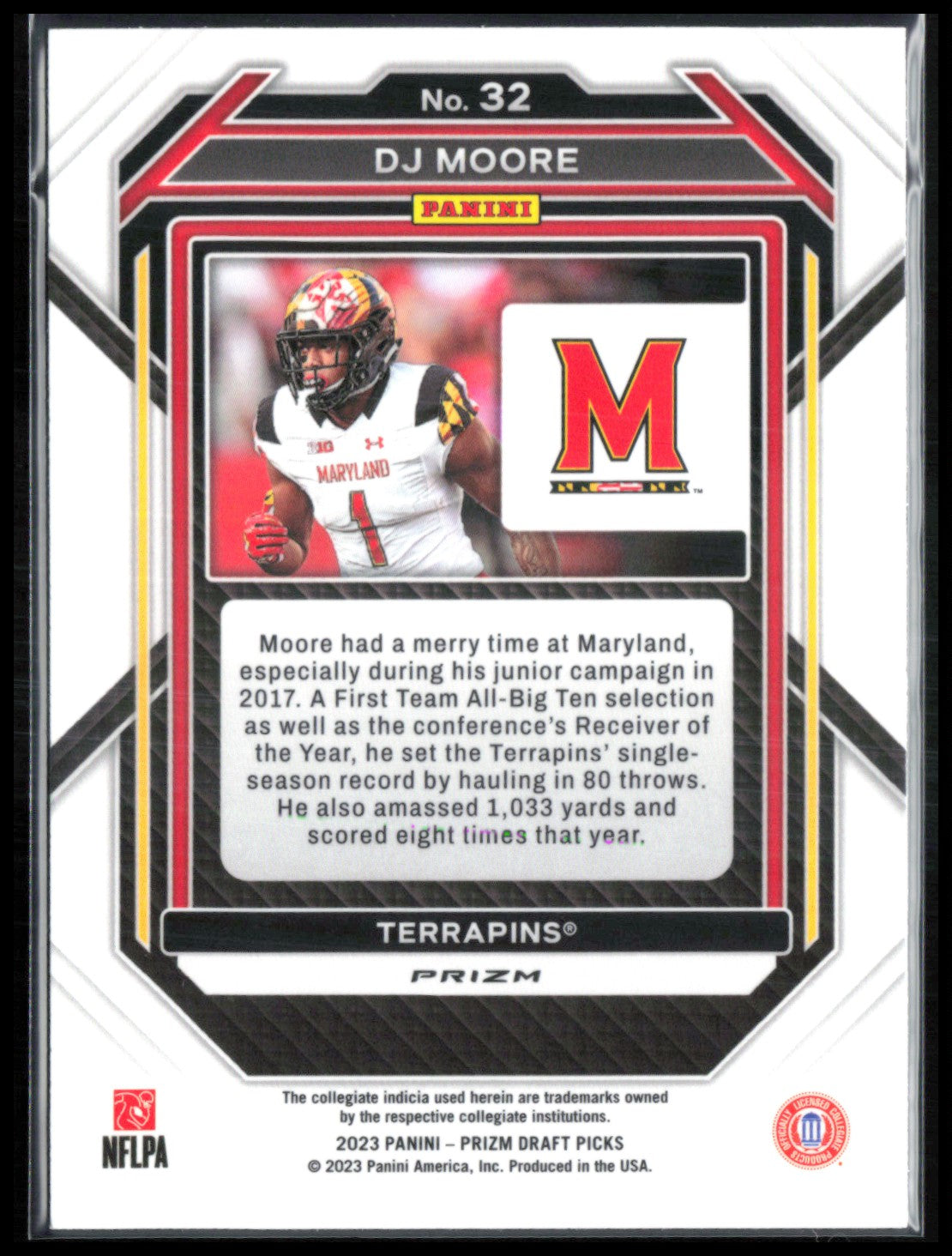 DJ Moore Yellow Ice