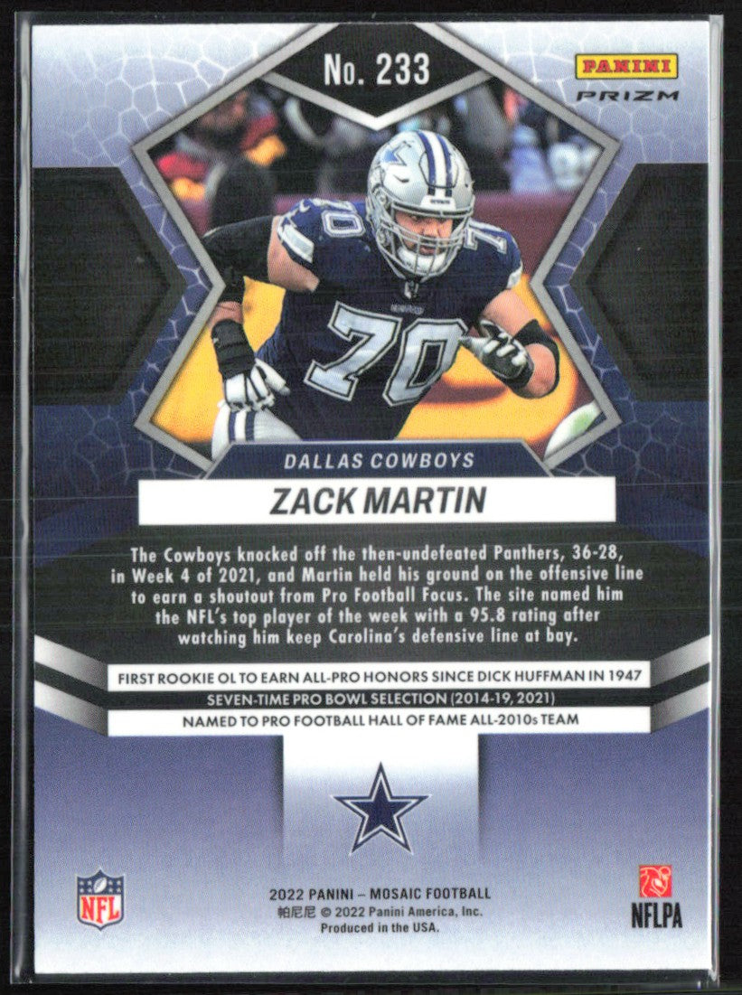 Zack Martin Orange