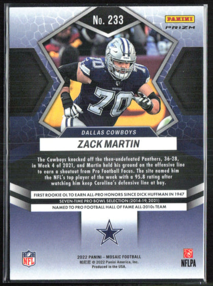 Zack Martin Orange