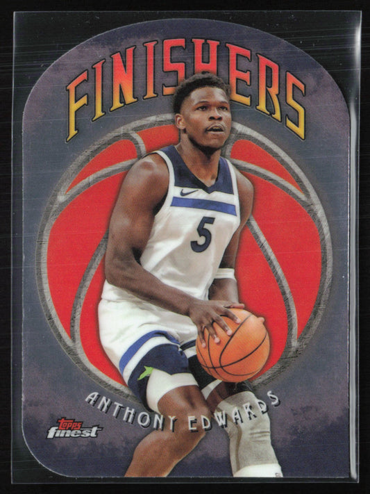 Anthony Edwards Finishers DIe-Cut Topps Finest