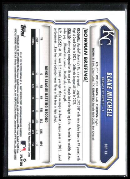 Blake Mitchell Laser