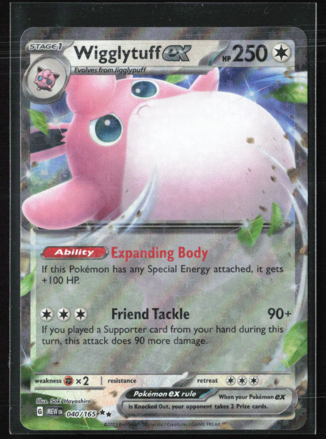 Wigglytuff ex Double Rare