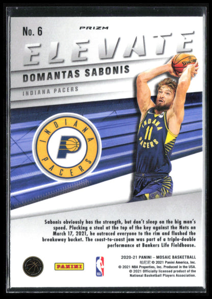 Domantas Sabonis Green Mosaic