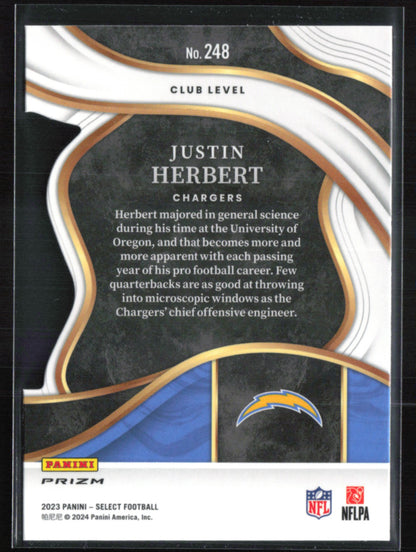 Justin Herbert RWB Die-Cut
