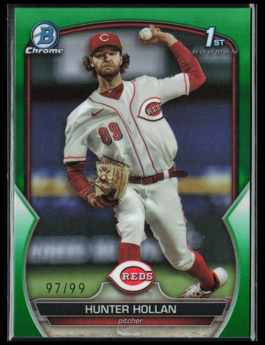Hunter Hollan 1st Bowman Green Refractor /99