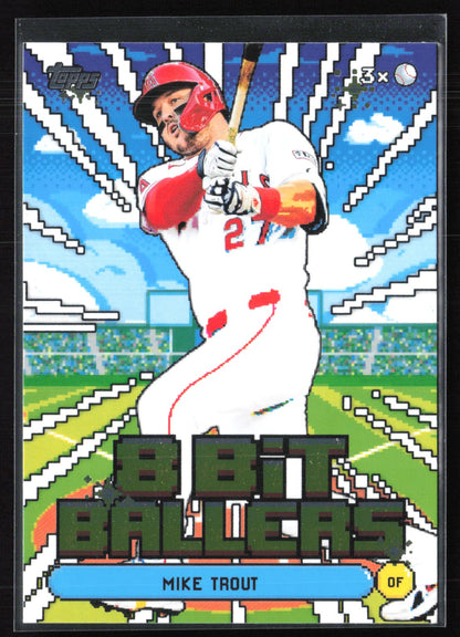Mike Trout 8 Bit Ballers