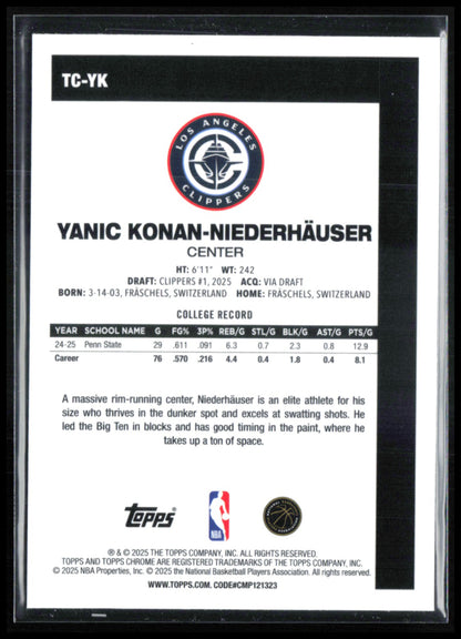 Yanic Konan-Niederhauser RC Mojo