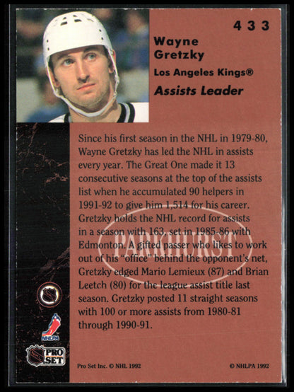 Wayne Gretzky 1991 Parkhurst