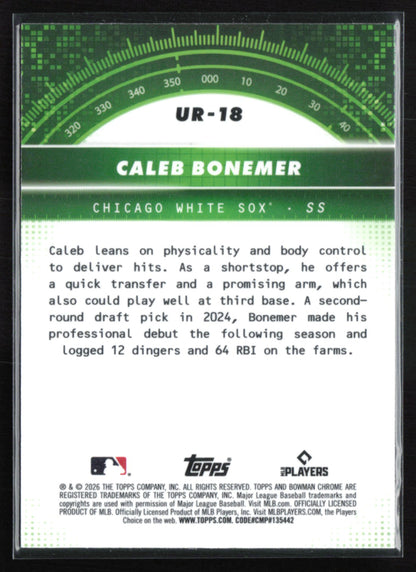 Caleb Bonemer Under the Radar