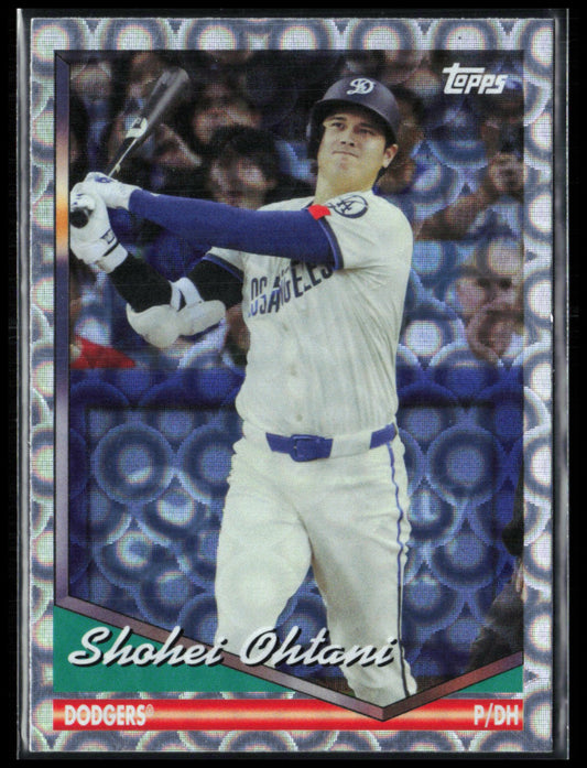 Shohei Ohtani 2024 Topps Endcap Parallel