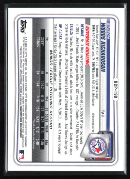 Simeon Woods Richardson Green /99