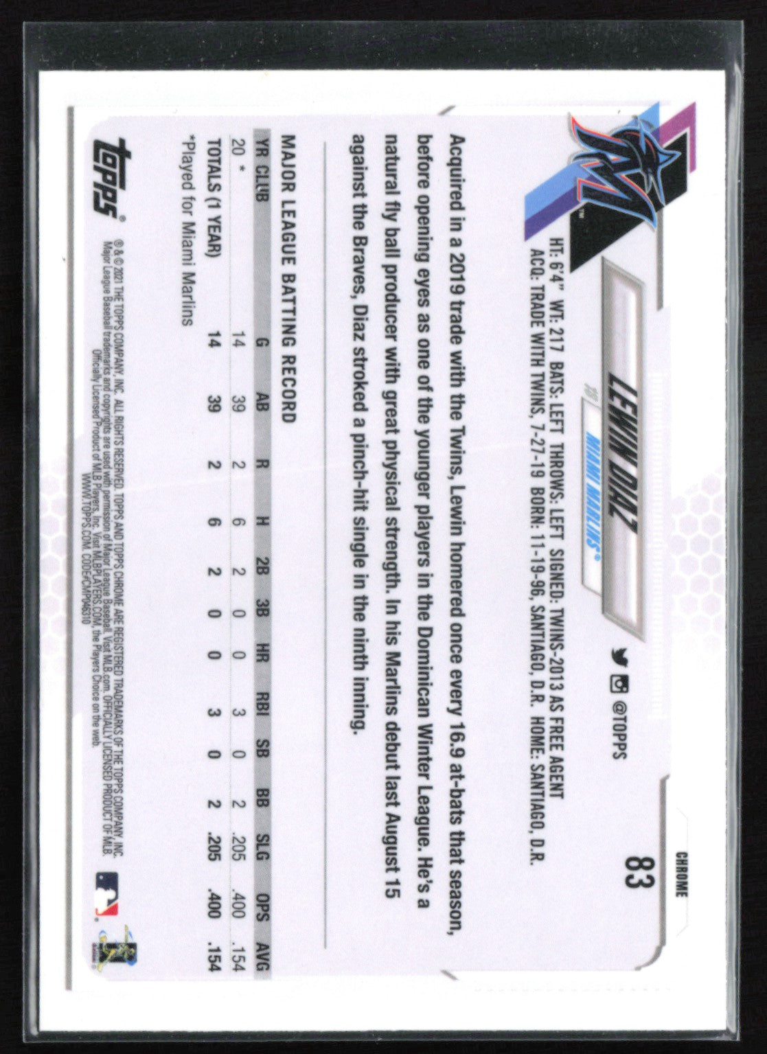 Lewin Diaz RC X-Fractor