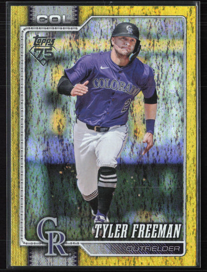 Tyler Freeman Yellow Foil /399