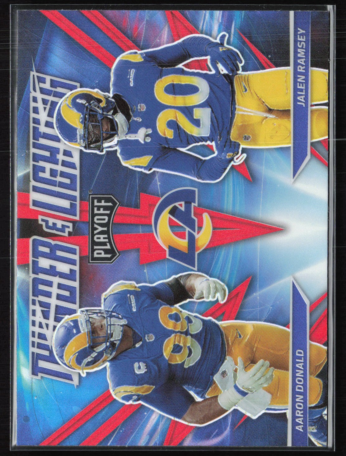 Aaron Donald/Jalen Ramsey Red Prizm