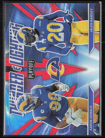 Aaron Donald/Jalen Ramsey Red Prizm
