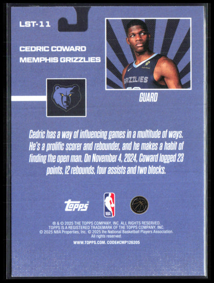 Cedric Coward RC Limited Stock Legends