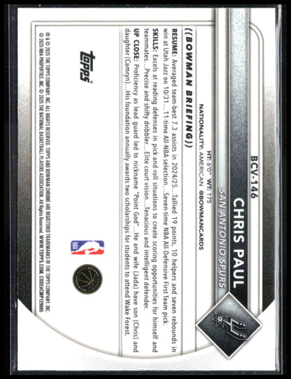 Chris Paul Reptilian Refractor