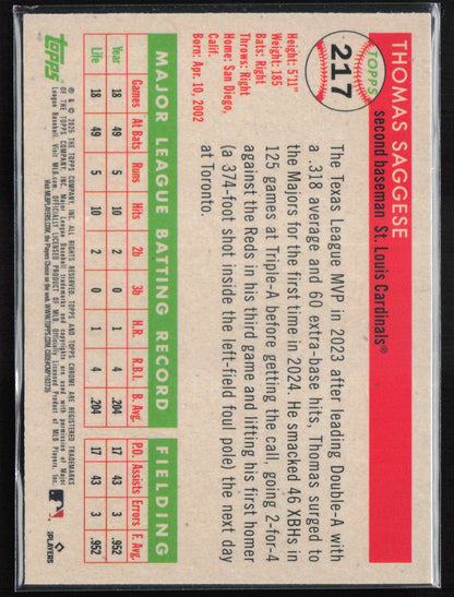 Thomas Saggese RC Mini Diamond /150