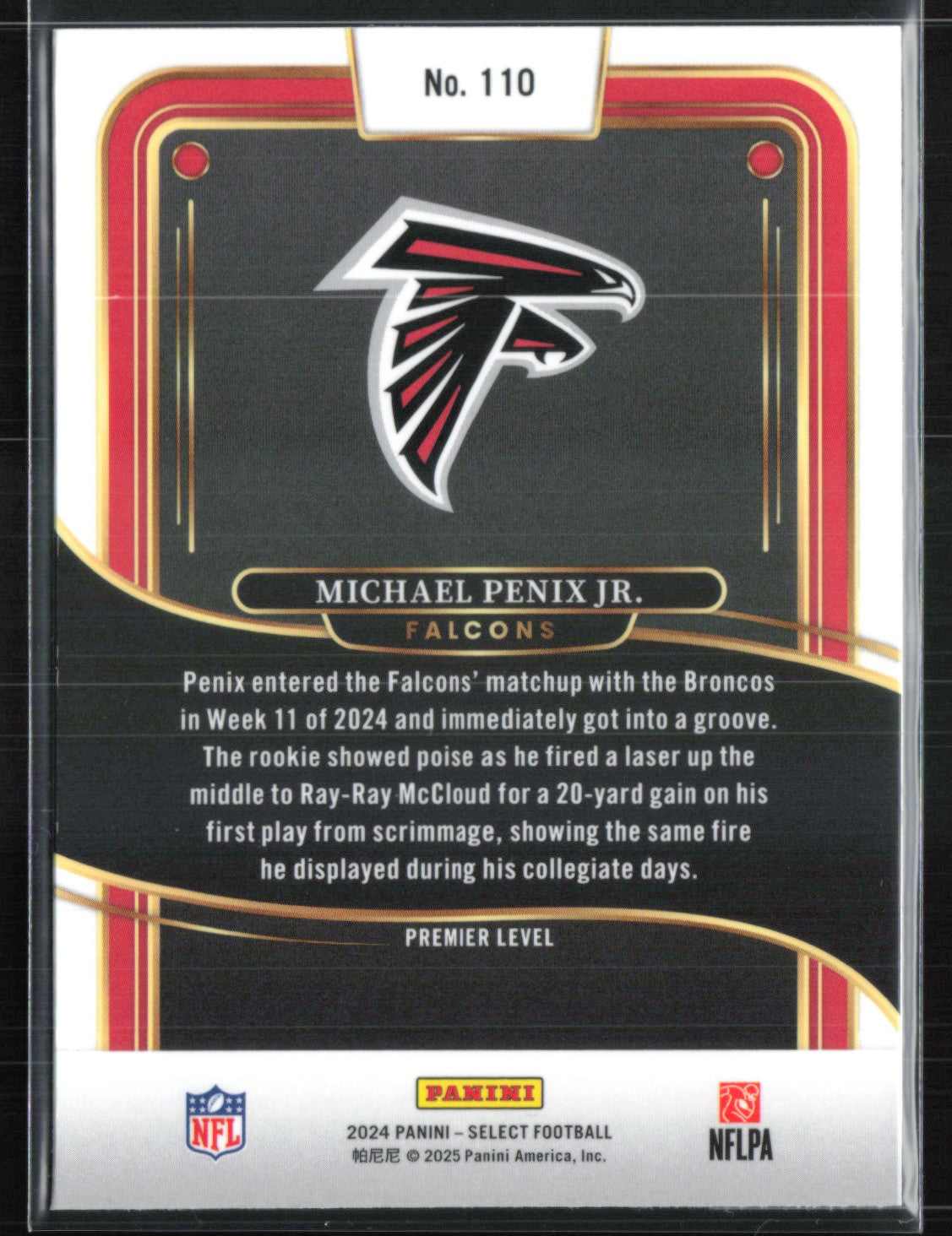 Michael Penix Jr. RC Premier Level