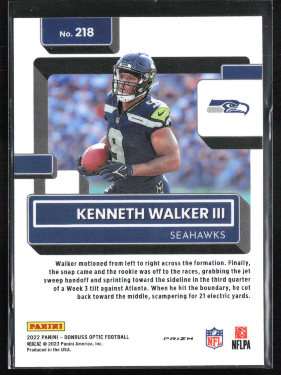 Kenneth Walker III RC Pink Holo