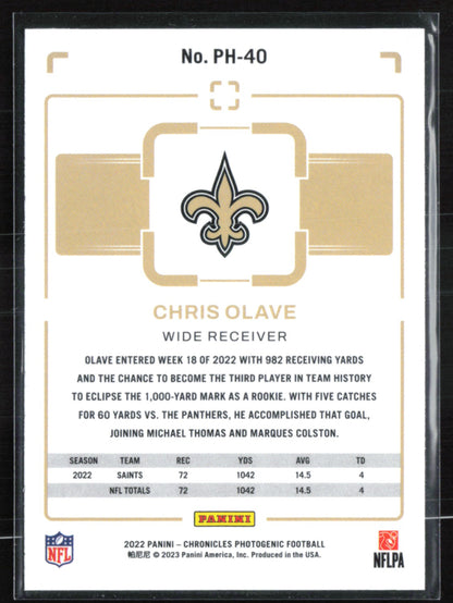 Chris Olave RC Photogenic