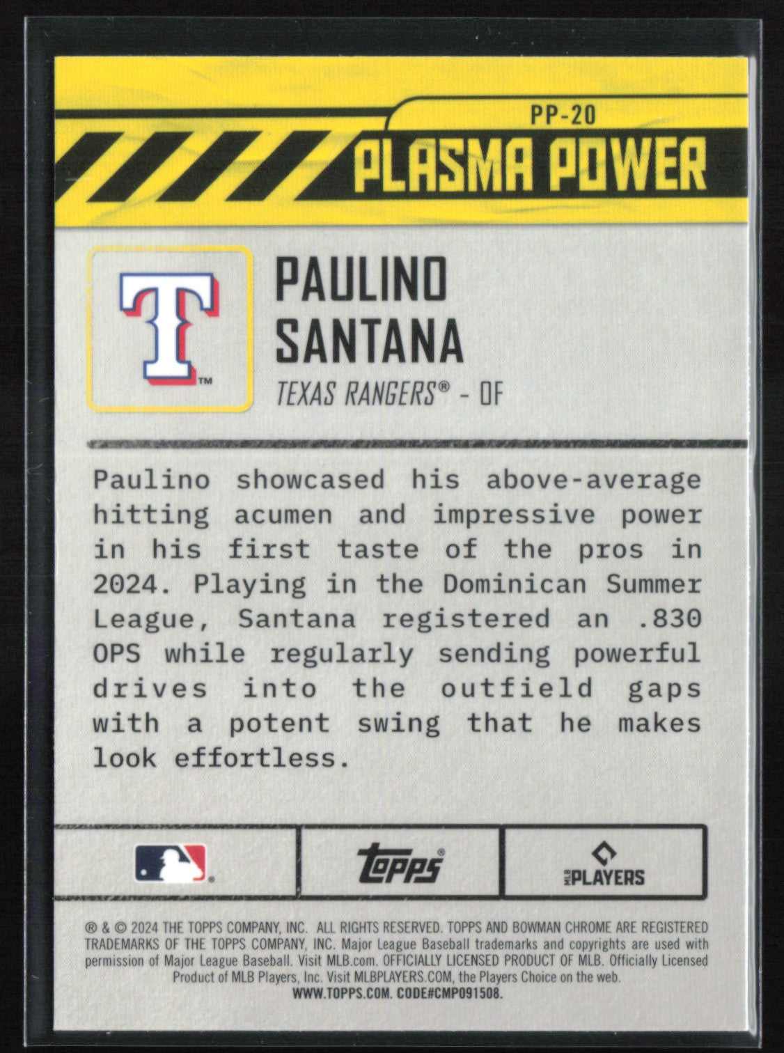 Paulino Santana Plasma Power