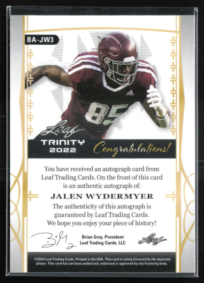Jalen Wydermyer RC Auto /49
