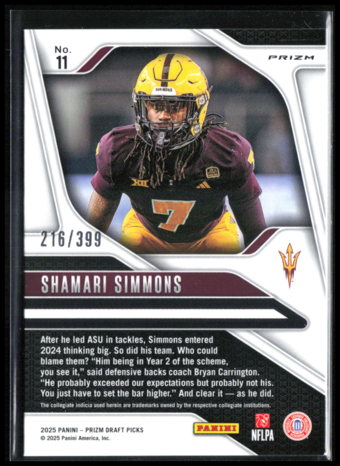 Shamari Simmons RC Red /399