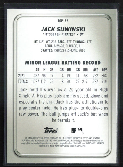 Jack Suwinski Silver Foil