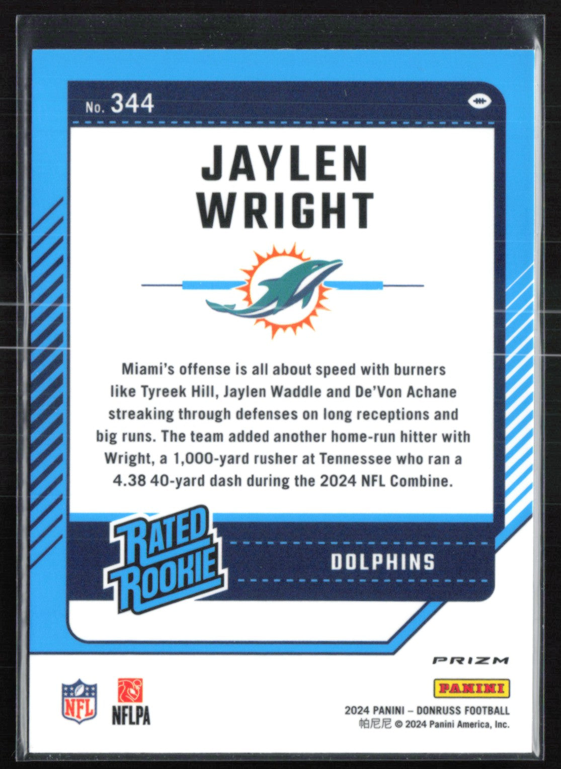 Jaylen Wright RC Pink