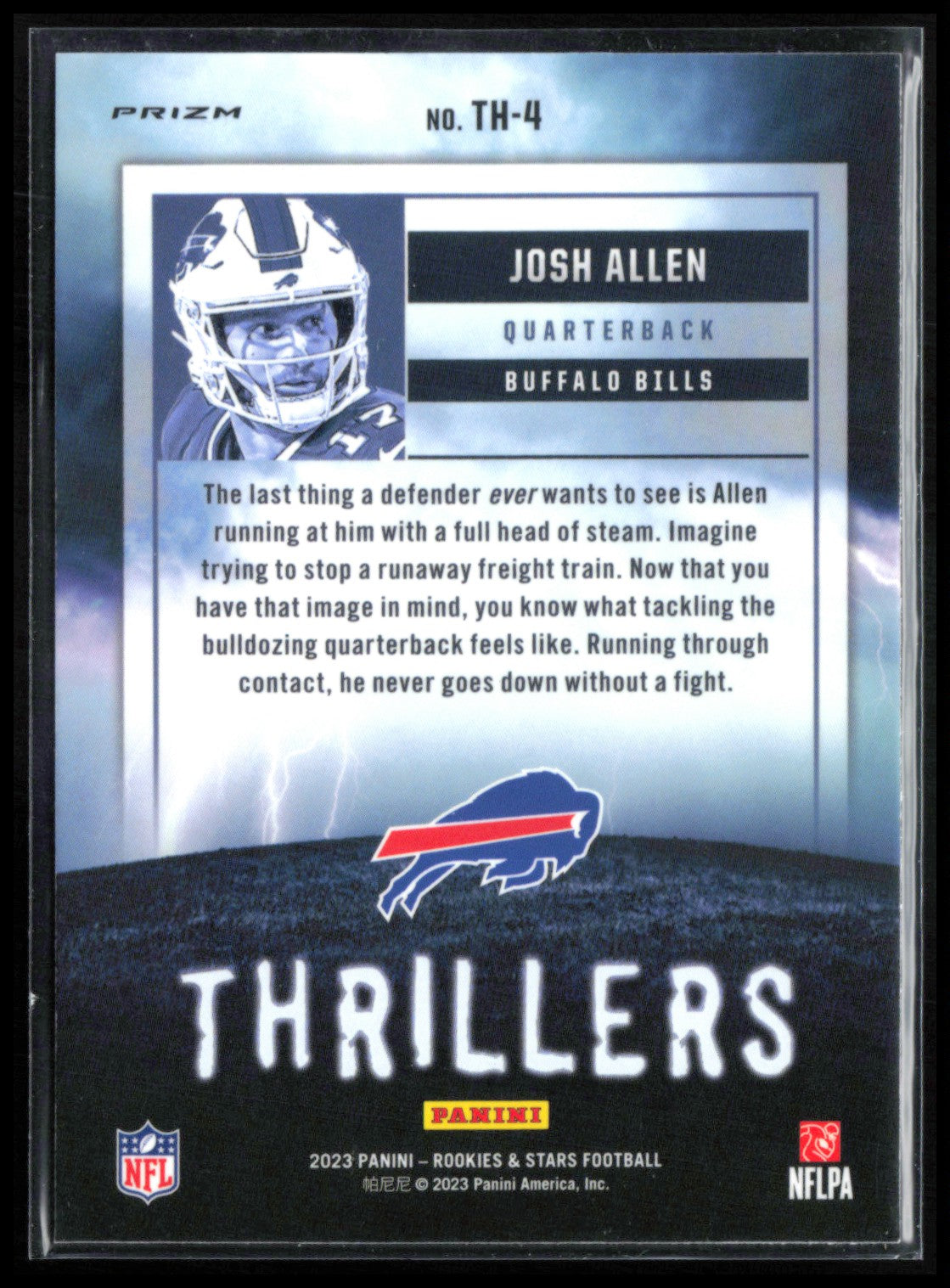 Josh Allen Thrillers Red Plaid