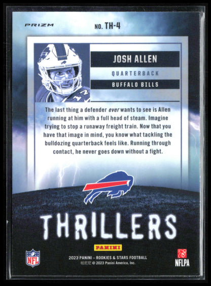 Josh Allen Thrillers Red Plaid