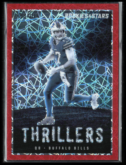 Josh Allen Thrillers Red Plaid