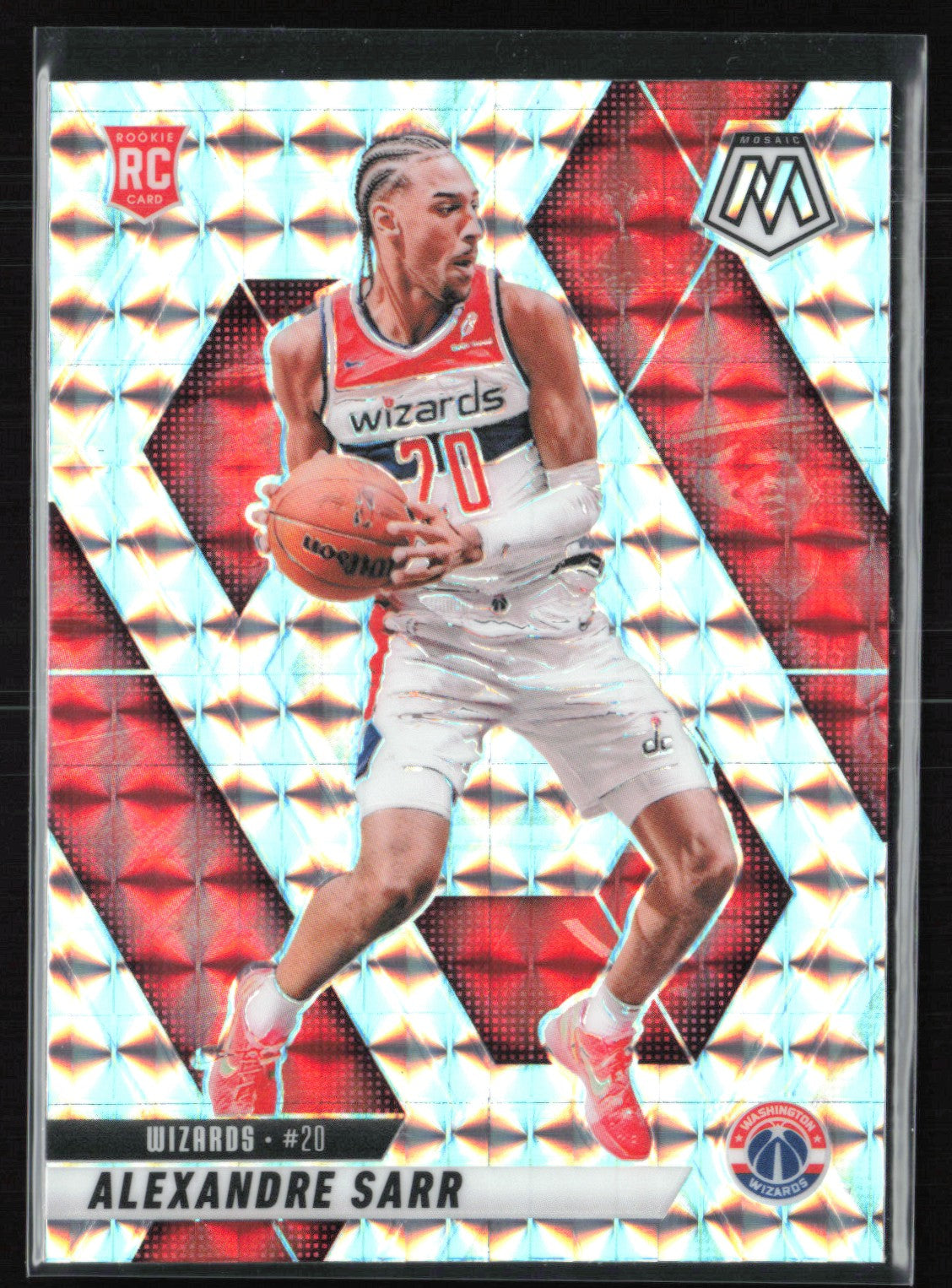 2024 Panini Mosaic 216 Alexandre Sarr RC Mosaic – Dollar Box