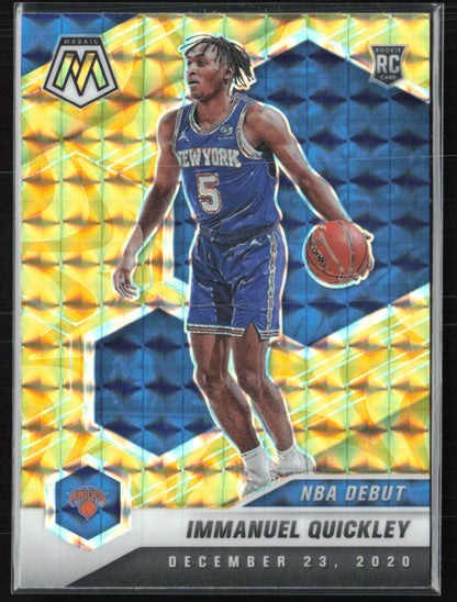 Immanuel Quickley RC Yellow